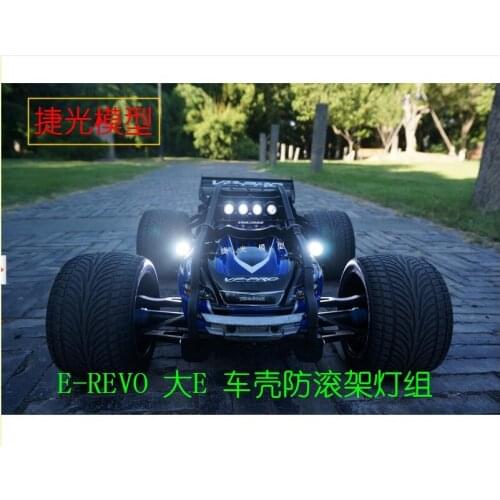 1/10 Traxxas E-revo headlights taillights lamp headlamp light for QL roll cage for erevo revo