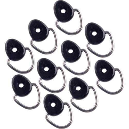 10pcs/Set Car Tail Box Tie-Down D-Ring Pull Buckle ABS & Metal Fit for Suzuki Jimny 2019 2020 2021 JB64 JB74