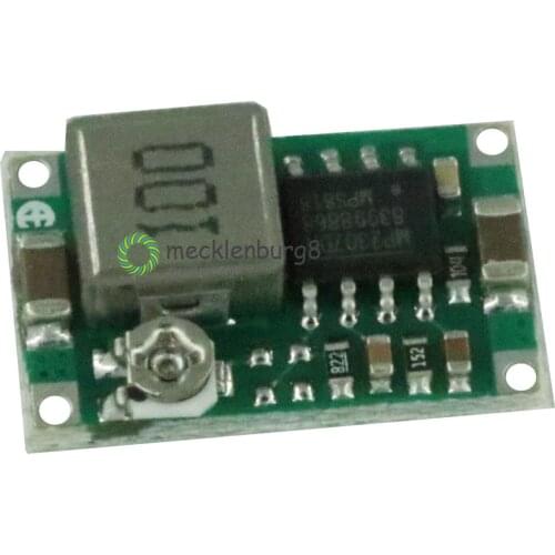10 pcs RC Airplane Module Mini-360 DC-DC Buck Converter Transformer Module 4.75 V-23 V 1 V-17 V 17x11x3.8 mm 340KHz New LM2596