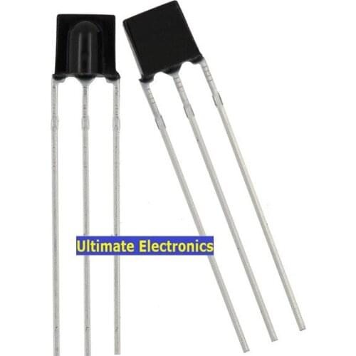 20pcs 2.54 foot distance 0038 integrated universal receiver plastic infrared receiver tube