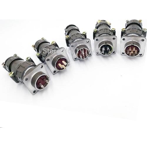 Aviation connector P20K6Q P20J2Q cable plug socket 2pin 3pin 4pin 5pin 7Pin metal connector P20J11Q