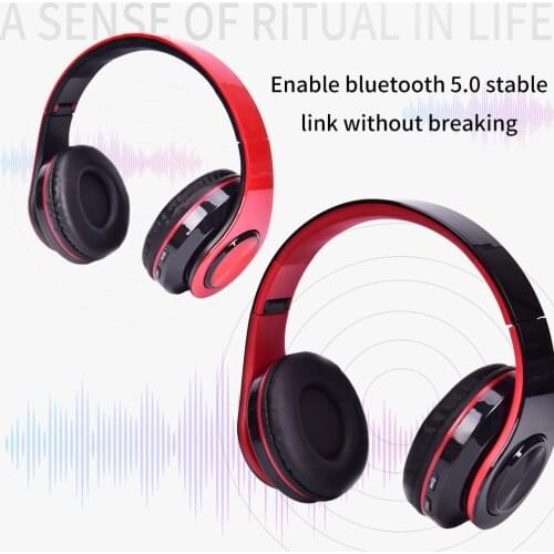 Bluetooth Wireless Headphones HIFI Stereo Noise Canceling Headset Over Ear UK