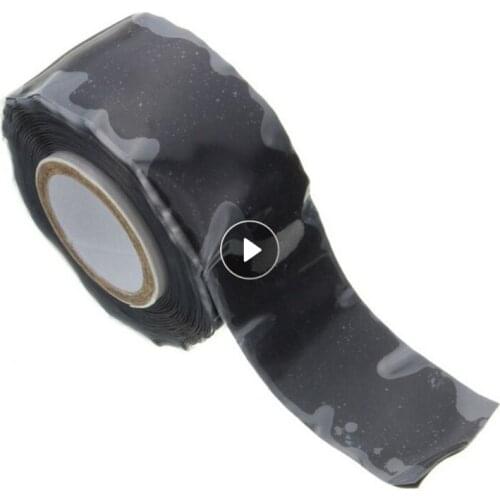 Black Magic Powerful Self-adhesive Silicone Repair Tape Waterproof Fiber High Adhesion Pipe Sealing Repair Sealing Tape Sealers