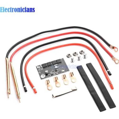 DIY DC 12V Spot Welder Motherboard Third Gear Automatic Trigger Spot Welder Pen PCB Circuit Board With Indicator Light 90-150A