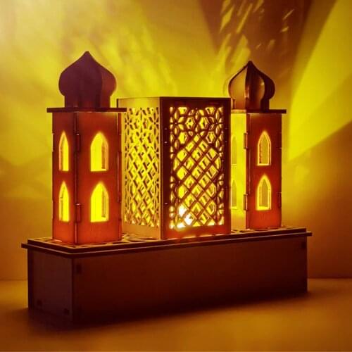 EID Wooden Pendant Eid Mubarak Ramadan Decoration For Home Islamic Muslim Party Decor Kareem Ramadan And Eid Decor