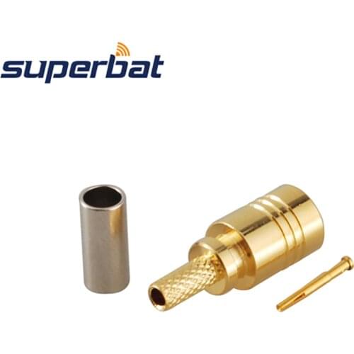 Superbat SMB Jack Crimp RG174,RG178,1.13mm,1.37mm Cable for XM Sirius RF Coaxial Connector Antenna Connector