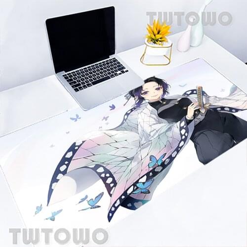 Anime Demon Slayer Kimetsu No Yaiba Hot Sell Gaming Mouse Pad Art Cartoon Anti-slip Gamer Soft Home Mice Pad Mouse Mat MousePad
