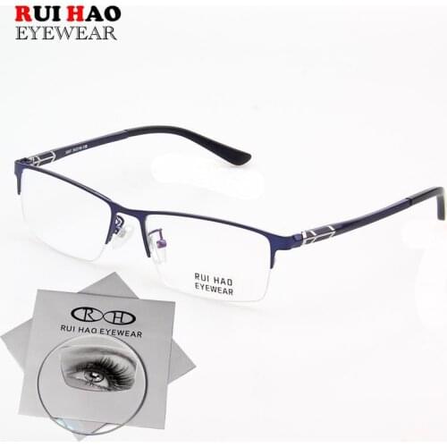 Customize Prescription Glasses Full Myopia Hyperopia Glasses Fashion Optical Eyeglasses Clear Resin Lenses