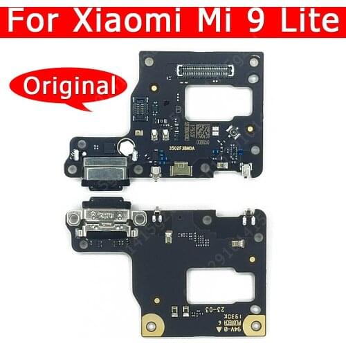 Original USB Charge Board For Xiaomi Mi 9 Lite Mi9 9Lite Charging Port PCB Ribbon Socket Plate Connector Replacement Spare Parts