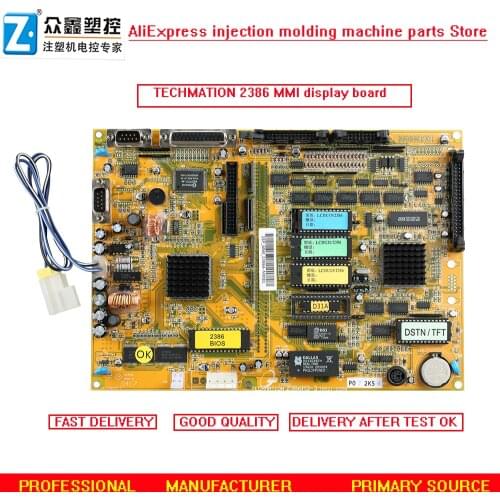 Techmation 2BP-MMI-2386A-23723 MMI2386 2386 display card / mother board for injection molding machine