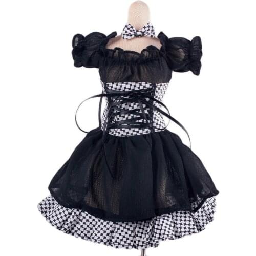 [wamami] 130# Black Clothes Dress 1/4 MSD DOD AOD BJD Dollfie