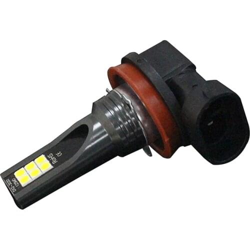 12V 6000K Car Lamp Auto Light Bulbs High Power H8/H9 H11 3030 12SMD LED Fog Lights