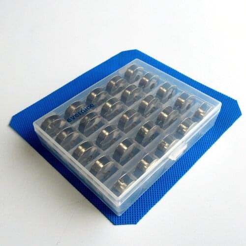 25 Pcs W/ Box Metal Bobbins For Pfaff Select 2.0 2.2 3.0 3.2 4.0 4.2