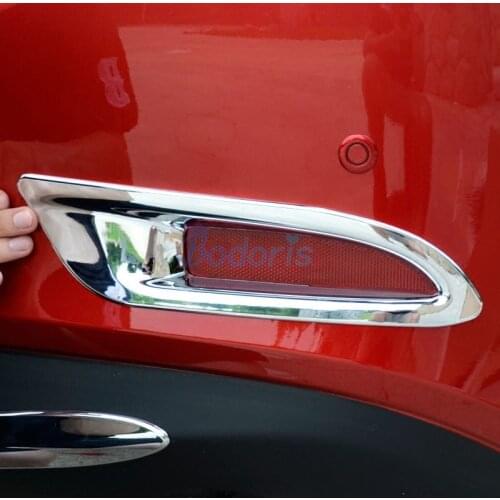 Accessories For Mazda Atenza 2014 2015 2016 2017 2018 Rear Reflector Fog Light Lamp Cover Sticker Decoration Trim Car Accessory