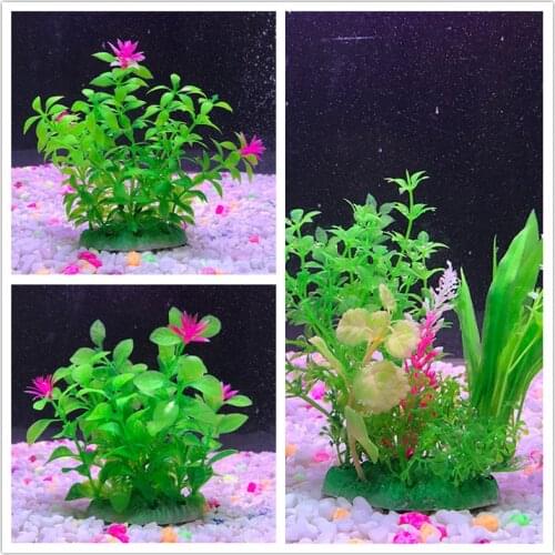 Aquarium Landscaping Simulation Water Grass Aquarium Landscape Plastic Artificial Plants Foreground Decor