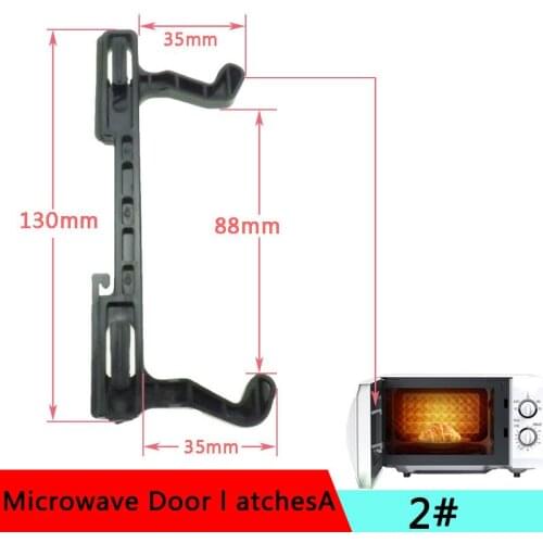 P70D20TL-D4 G80F23CN1L-SD(SO) Microwave Hook Door Latches for Samsung Galanz Midea Microwave Oven Hook Door Latch Spare Parts