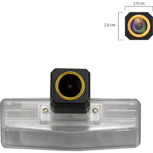 Misayaee Golden HD Car Rear View Reverse Camera Plate Light for Toyota Rav4 2013 2014 2015 2016