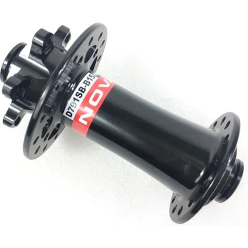 Novatec D711SB-B15 boost free update to D791SB-B15 110mm x 15mm thru axle disc front hub 28 32 holes 28H MTB mountain bicycle