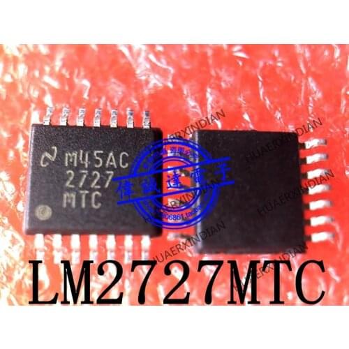 New Original LM2727MTCX LM2727MTC 2727MTC TSSOP14