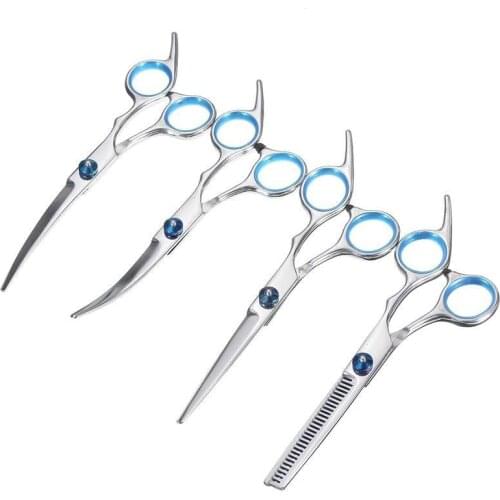 Pet Dogs Grooming Scissors Cat Hair Thinning Shear Sharp Edge Dog Cutting Kitten Animal Barber Cutting Tool