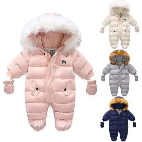 One opening Winter Overalls For Babies