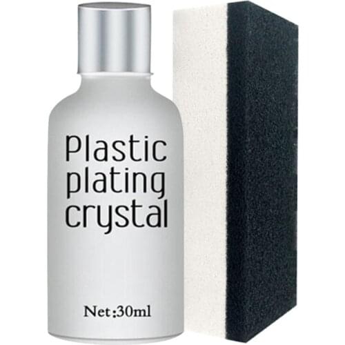 Car Plastic Refurbishment Plating Crystal Glazing Agent To Brighten Coating Oxidation Polish For Plastic Liquid Leather Finish