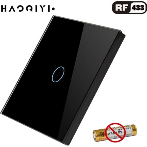 HAOQIYI Control switch RF433 radio frequency connection Wireless remote control, control panel