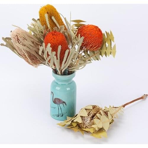 Dried Flowers Real Nature Plants Branch Christmas Luxury Home Decor Garden Wedding Decoration Deco De Noel Flores Decorativas