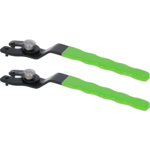 Utoolmart 2pcs/4pcs 9523 Angle Grinder Adjustable Spanner Cutter Wrench Lock-Nut Wrench Repair Tool For 100 Model Angle Grinder