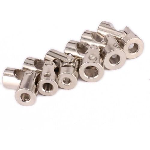 Chrome Light Steel Universal Coupler U-Joint Outer Diameter 9*4*4 9*4*3 11*6*6 11*5*4 11*5*5 RC Crawler Boat Spare Coupler