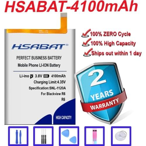 Top Quality 4100mAh Battery for Blackview R6 + tracking number