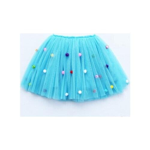 Fashion Toddler Girl Color Dots Skirt Baby Girls Dance Tutu Skirts Kids Princess Party Ballet Tutu Skirts 18M 2 3 4 5 6 7 8 9 Y
