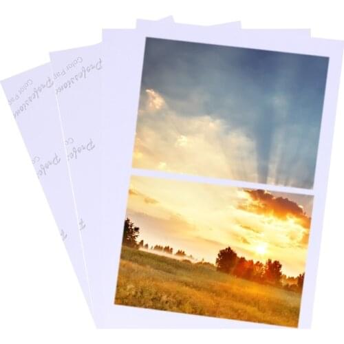 100 Sheets Glossy 4R 4\"x6\" Photo Paper 200gsm High Quality For Inkjet Printers
