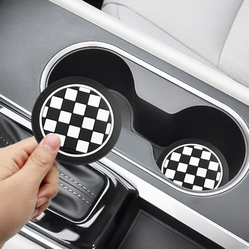 Car Water Cup Bottle Holder Anti-slip Pad Car sticker for mercedes benz w204 w124 w210 w211 w140 w203 W211 W221 W220 W163 w205