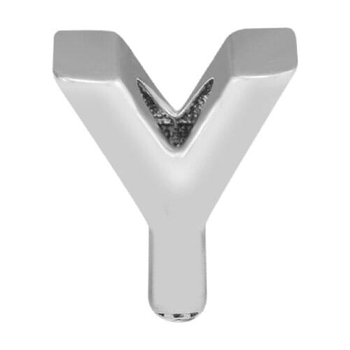 CKK Fits Pandora Bracelet Alphabet Letter Y Charms 925 Sterling Silver Beads for Women Fashion Jewelry Making Berloque