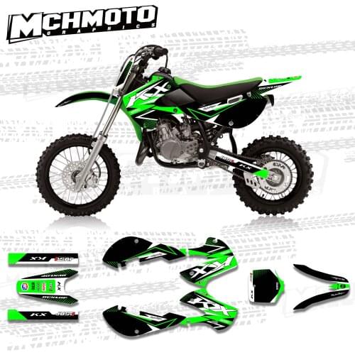 MCHMFG Graphics for KAWASAKI KX 65 2000 - 2011 2012 2013 2014 2015 2016 2017 2018 2019 2020 Graphi