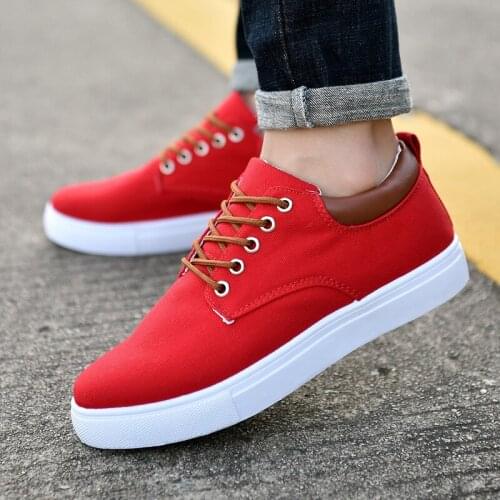 Extra-Large Casual Shoes Mens 2021 New Canvas Shoes Male All-Match Casual Spring And Autumn Shoes Size 47 Sports Shoes