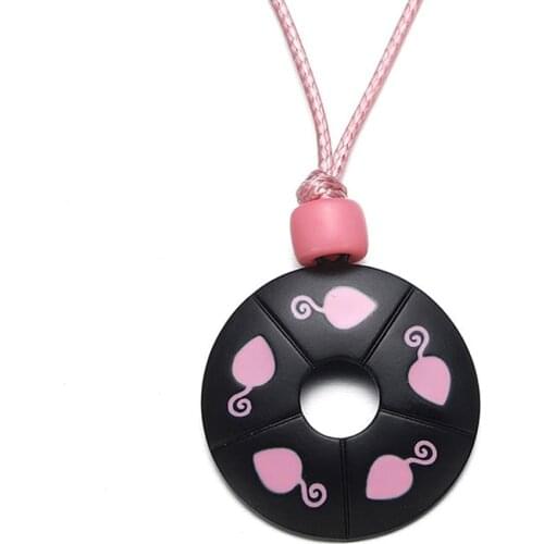 Harong Miracle Ladybugs Necklace Rope Exquisite Chat Noir Kids Punk Jewelry Pink Round Pendant Necklaces for Girls Gift