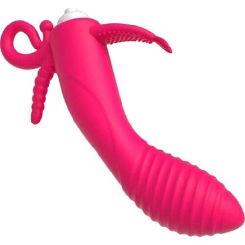 Silicone G-Spot Battery Rabbit Vibrators Massager Prostate Sexy Goods Female Masturbator Sex Toys For Woman Adult Products