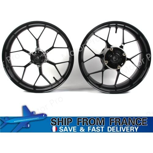 1 Kit Front Rear Rim 17'' Motorcycle Wheel Rims Hub for Honda CBR600RR CBR600 2007 - 2017 2013 2014 2015 2016 OEM Grade Aluminum