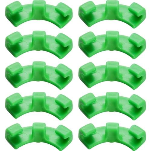 10pcs 90 Degree Plant Benders Kit Plastic Trainer for Low Stress Training Bonsai Flower Supports Fix Holder Garden Supplies