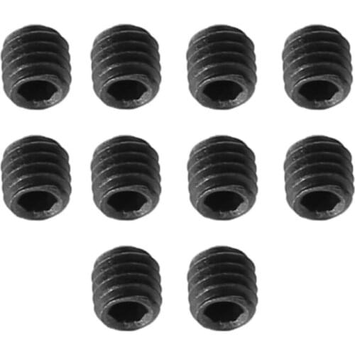 10 Uds HSP Racing 02099 M4x4 tornillo de cabeza de Grub piezas de repuesto para 1/10 RC modelo de coche R7RB