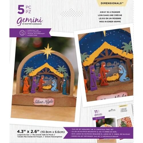 2021 AliliArts Metal Cutting Dies Away in a Manger diy Scrapbooking Photo Album Decorative Embossing PaperCard Crafts Die