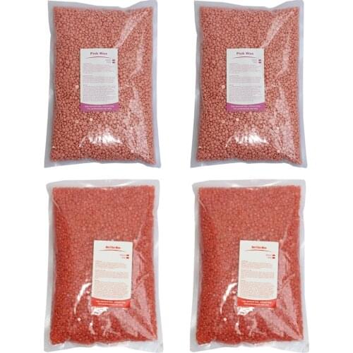 4 Bag Hard Pearl Wax Bean Granule Film Hot Solid Pearl Hair Removal