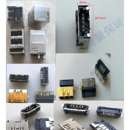 5PCS USB ESATA connector 3Q38111-R21C3-8H E6230 11P 3Q31811C-CB1215-7F