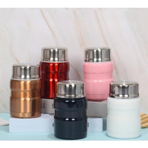 500/700ml Thermos for Food Large Vacuum Flasks lunch box Insulated Soup Porridge Box Outdoor Coffee Mugs Thermoses