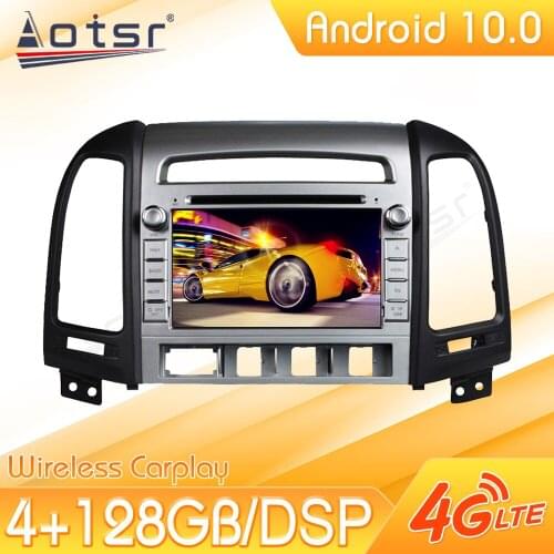 Android Car Multimedia Stereo Player For Hyundai Santa FE 2006 2007-2011 Tape Radio Recorder Auto GPS Navi Head Unit 2Din 2 Din