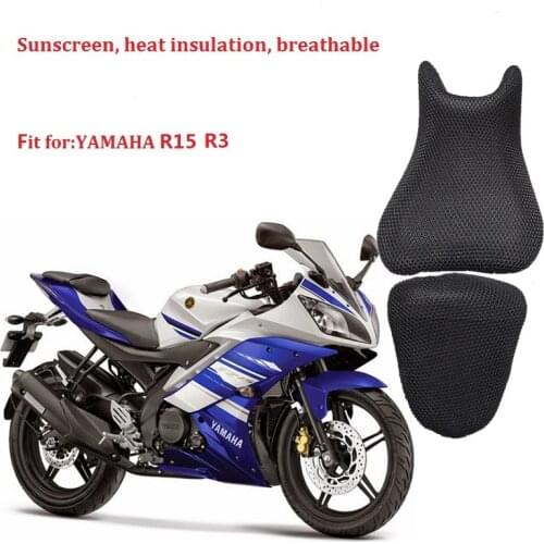Motorcycle seat cover/ prevent the sun hot insulation protection of motorcycle cushion for Yamaha R15 R3