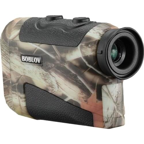 Boblov Laser rangefinder 7.5x Telescope laser distance meter 1000m range finder Slope Mini Monocular for hunting/golf/sport