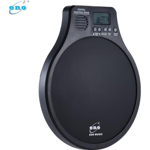 ENO Electric Digital Practice Drum Pad DEM-40 Multifunction 3 in 1 Portable Drums Drum Set Handpan Drum Accessories Percussion